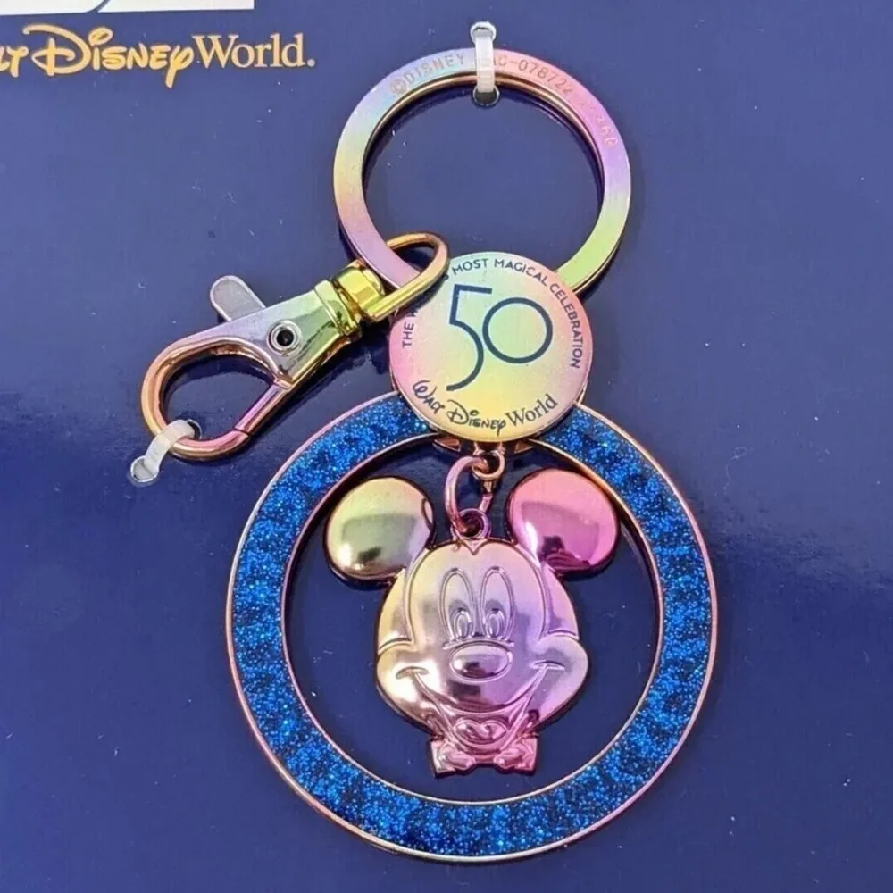 Celebrate 50 Years of Disney World Magic With this Adorable Keychain